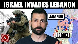 Israel Invades Lebanon and is hit by Irans Missile Attack