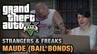 GTA 5 - Maude (Bail Bonds) [Wanted: Alive or Alive Achievement / Trophy]