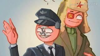 Countryhumans        Третий Рейх и СССР