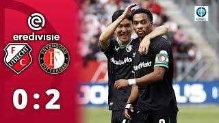 Strahl von Timber! Feyenoord gewinnt Topspiel | FC Utrecht - Feyenoord Rotterdam