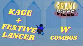 [GPO] Kage + Festive lancer (PVP)