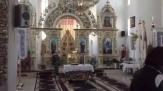 Voloshchyna Church Interior in October 2015