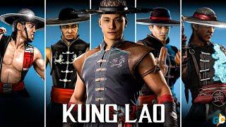 Mortal Kombat KUNG LAO Evolution 1993-2023 | 2K 60FPS