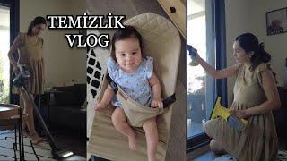 BEBEKLİ EVDE TEMİZLİK VLOG