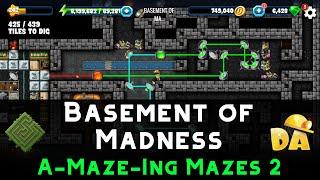 Basement of Madness | A-Maze-Ing Mazes 2 #3 | Diggy's Adventure