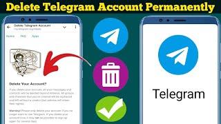 Как УДАЛИТЬ аккаунт Telegram навсегда (НОВОЕ ОБНОВЛЕНИЕ) | Удаление аккаунта Telegram