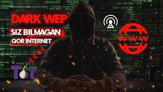 DARK WEB VA DEEB WEB BU SIZ BILMAGAN INTERNETNING QORUNG'U YUZI. QORA INTERNETNING SIRLARI.