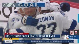 Food & Supply drive ahead of Tampa Bay Lightning games