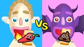 [모바일게임] 천사 VS 악마 샌드위치 대결! Sandwich Runner