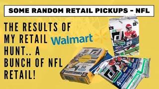 Walmart Sports Card Haul - The Results From My Last Retail Hunt (NFL Cards)