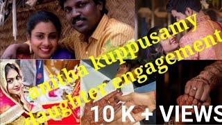anitha kuppusamy daughter engagement celebration Dr. pallavi  gowtham
