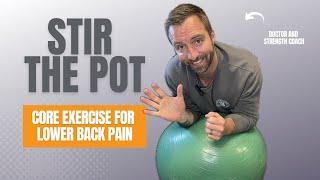 Stir The Pot Exercise | Safe And Effective Core Exercise For Lower Back Pain