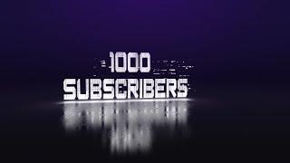 Thank you for 1000 subscribers|DiyDot3d Tech|Thank you For Your Support #1k #1000subscribers