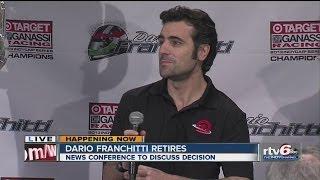 WATCH: Dario Franchitti news conference