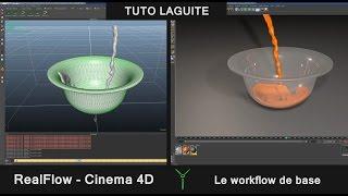 (tuto) RealFlow - Cinema4D N°1 / Worflow de base