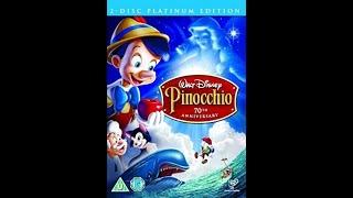 Opening to Pinocchio: 70th Anniversary Edition UK DVD (2009)