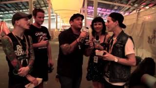 Backstage at Soundwave Sydney: Soundwave TV 2013