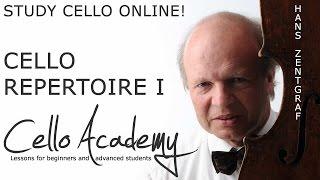 Free Online Cello Lessons | Cello-Repertoire I : J.S.Bach's Allemande for Cello solo