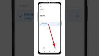 How to reset Airtel mobile network on Poco Xiaomi Phone | Network Problem Solved 2025 #shorts