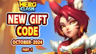 Hero Clash New Redeem Code | Hero Clash New Gift Code October 2024 (Part-1)