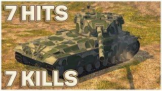 FV215b (183) - 7 HITS - 7 KILLS • WoT Blitz Replay