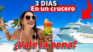 Pagamos US$249 por un CRUCERO de FIN de SEMANA ¡y ASÍ NOS FUE! | Zorito y Doug