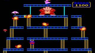 Donkey Kong (Original) Full Playthrough (JP Arcade Version)