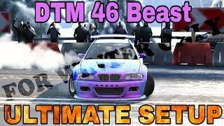 [OLD] DTM 46 BEAST Ultimate Setup FOR EURO TOUR / Winter Tracks (BMW M3 E46) CarX Drift Racing