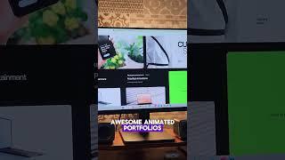 How To Build Animated Portfolio Website in 60 Seconds