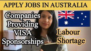 How to apply for jobs in Australia | Visa sponsorship for jobs in Australia #workvisa #skilledvisa