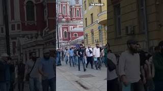 Митинг мусульман против силовиков в Москве #shorts