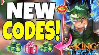 DINOX KING LEGACY CODES  - ROBLOX KING LEGACY CODES