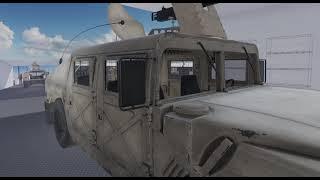 Pavlov VR - HMMWV V2 - First Test (6+ variations)