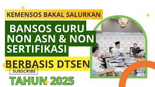 BANSOS UNTUK GURU NON ASN & NON SERTIFIKASI