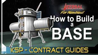 Build a New Surface Outpost on Minmus | KERBAL SPACE PROGRAM Contract Tutorials