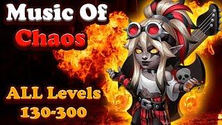 Hero Wars Music of Chaos: Boss Fights from Level 130 to 300