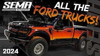 Every Ford Truck at SEMA 2024! | New 2025 F-150s, Super Dutys & More!