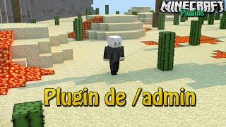 Plugin - /Admin - Minecraft