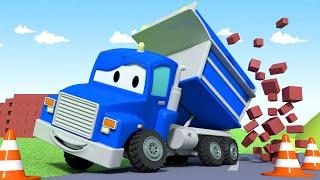 El Camión Volquete - Carl el Super Camión en Auto City | Dibujos animados para niños
