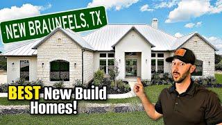 TOP New Construction Homes in New Braunfels Texas! [San Antonio's Fastest Growing Suburb]