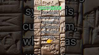 The Oldest Known Writing Letters #trending #interestingfacts #explore #historical #knowledge