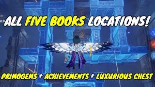 All 5 Lost Books Locations, Collections of Dragons & Snakes (Genshin Impact)