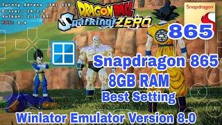 Winlator Emulator V.8.0 Android - DRAGON BALL Sparking Zero Samsung S20 FE 5G Best Setting Game Play