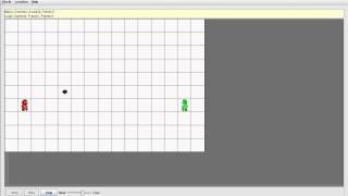 Gridworld Pong Game