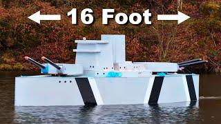 Largest RC Battleship - Test