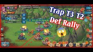 T3 T2 Def Rally New Kingdom F2P | Lords Mobile Def 2 Rally Và Cái Kết