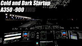 Cold and Dark Start up "Airbus A350 XWB" Tutorial Flight Factor