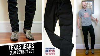 Texas Slim Cowboy Cut Jeans are USA Made and Affordable!