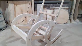 Кресло качалка своими руками-каркас /                       Rocking chair with your own hands-frame