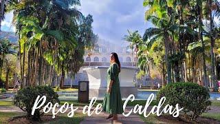 POÇOS DE CALDAS MG - A RETURN TO THE PAST. Historic center, Thermal, Palace hotel and casino palace